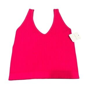 NWT Free People Cherry Red Tank Top XS/S